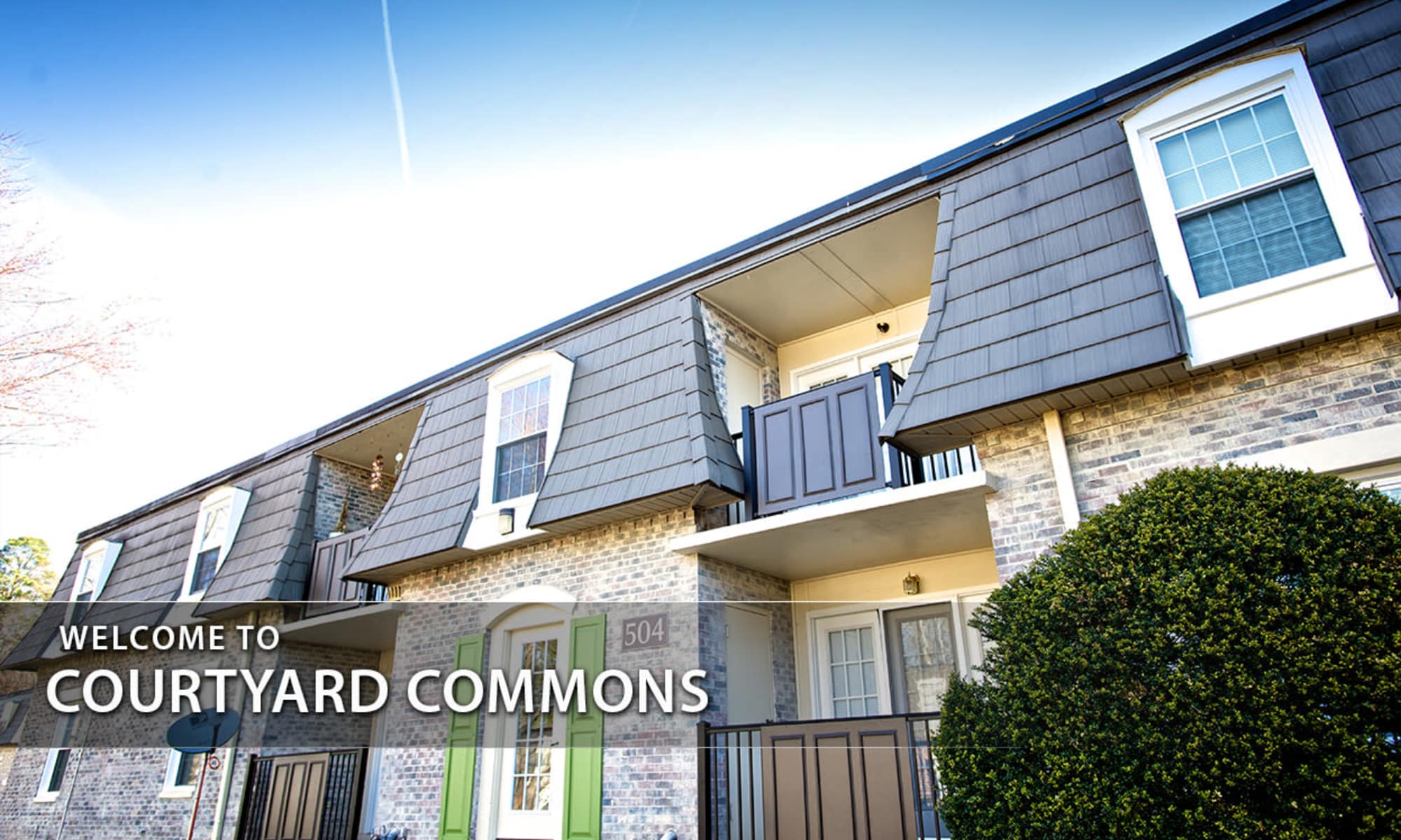 Apartments in Jamestown, NC Courtyard Commons