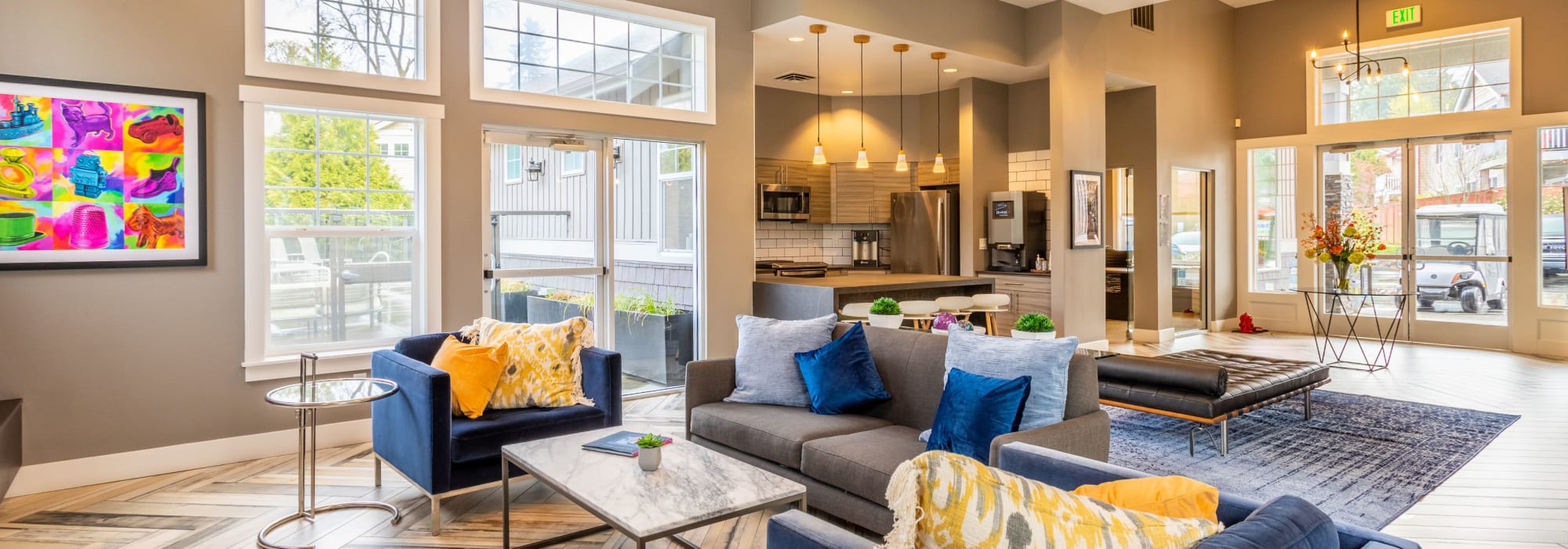 Floor plans at Brookside Village in Auburn, Washington