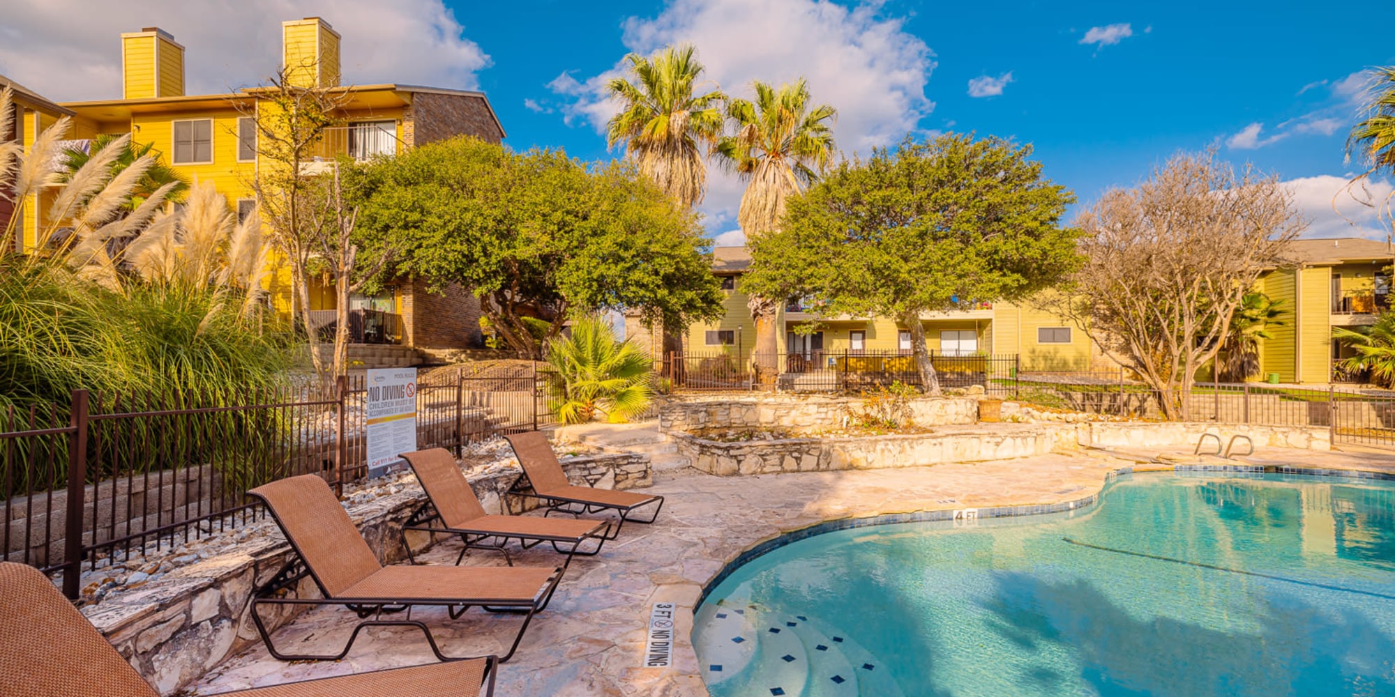 pool areas at dusk picture of Mission at Medical in San Antonio, Texas