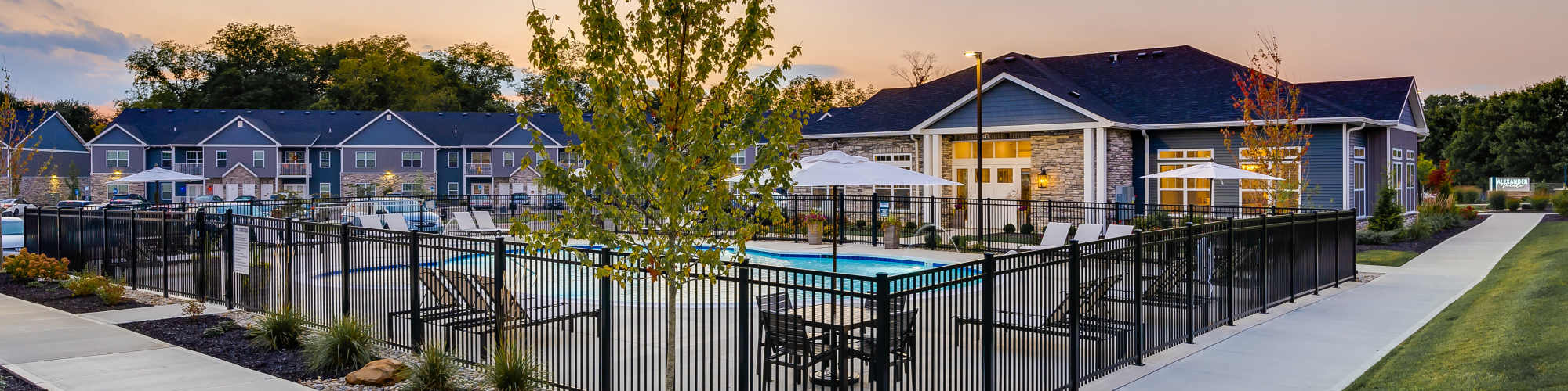 Neighborhood at Alexander Pointe Apartments in Maineville, Ohio