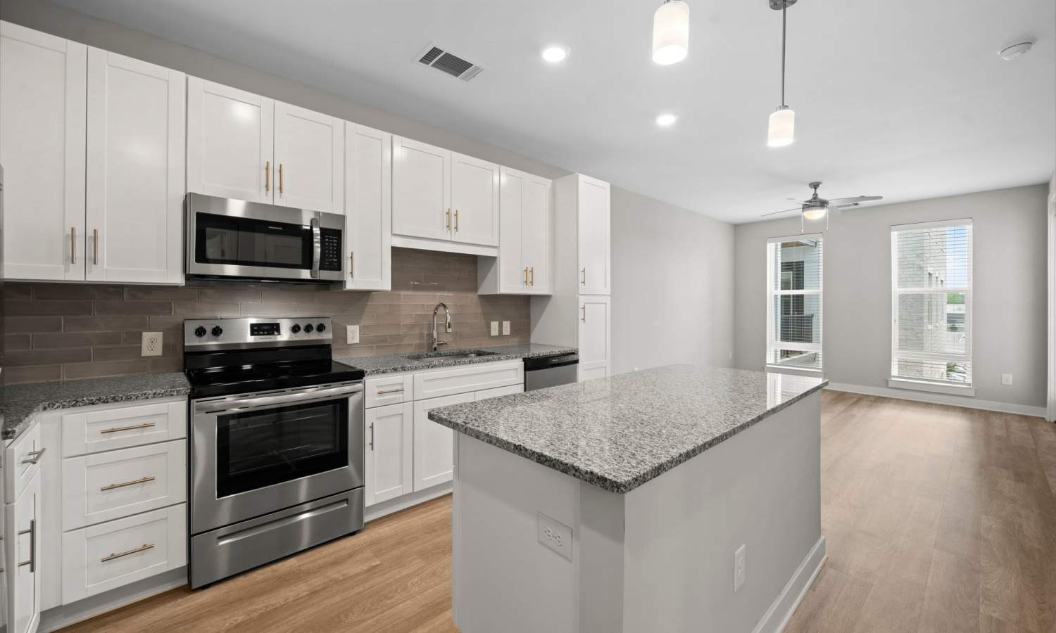 Kitchen at The Rise at Regency in Henrico, Virginia