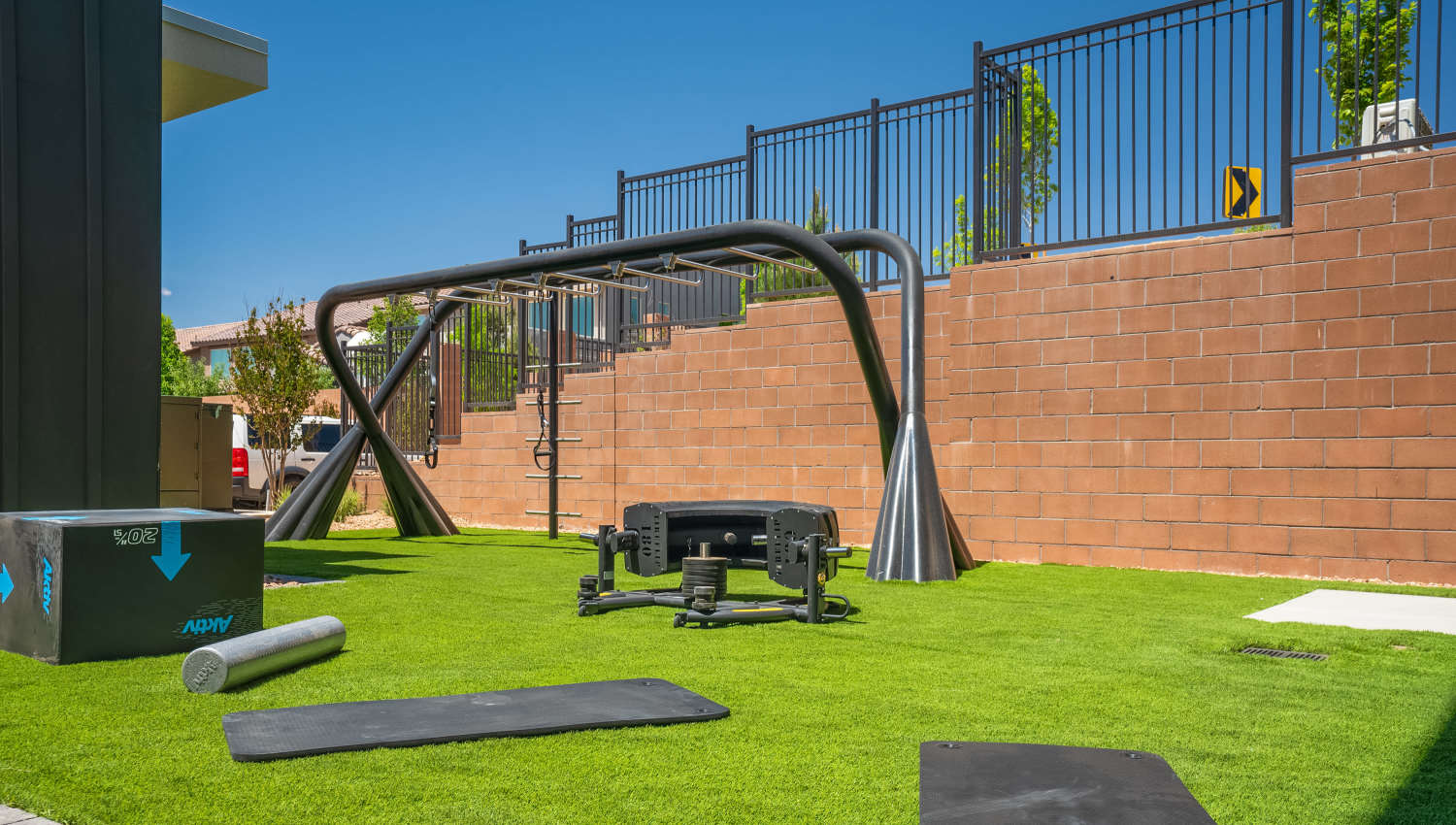 Community open place at Olympus Latitude in Albuquerque, New Mexico