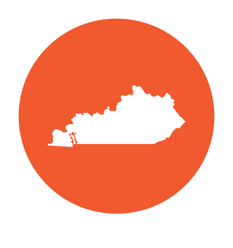  Custom Graphics for kentucky state orange