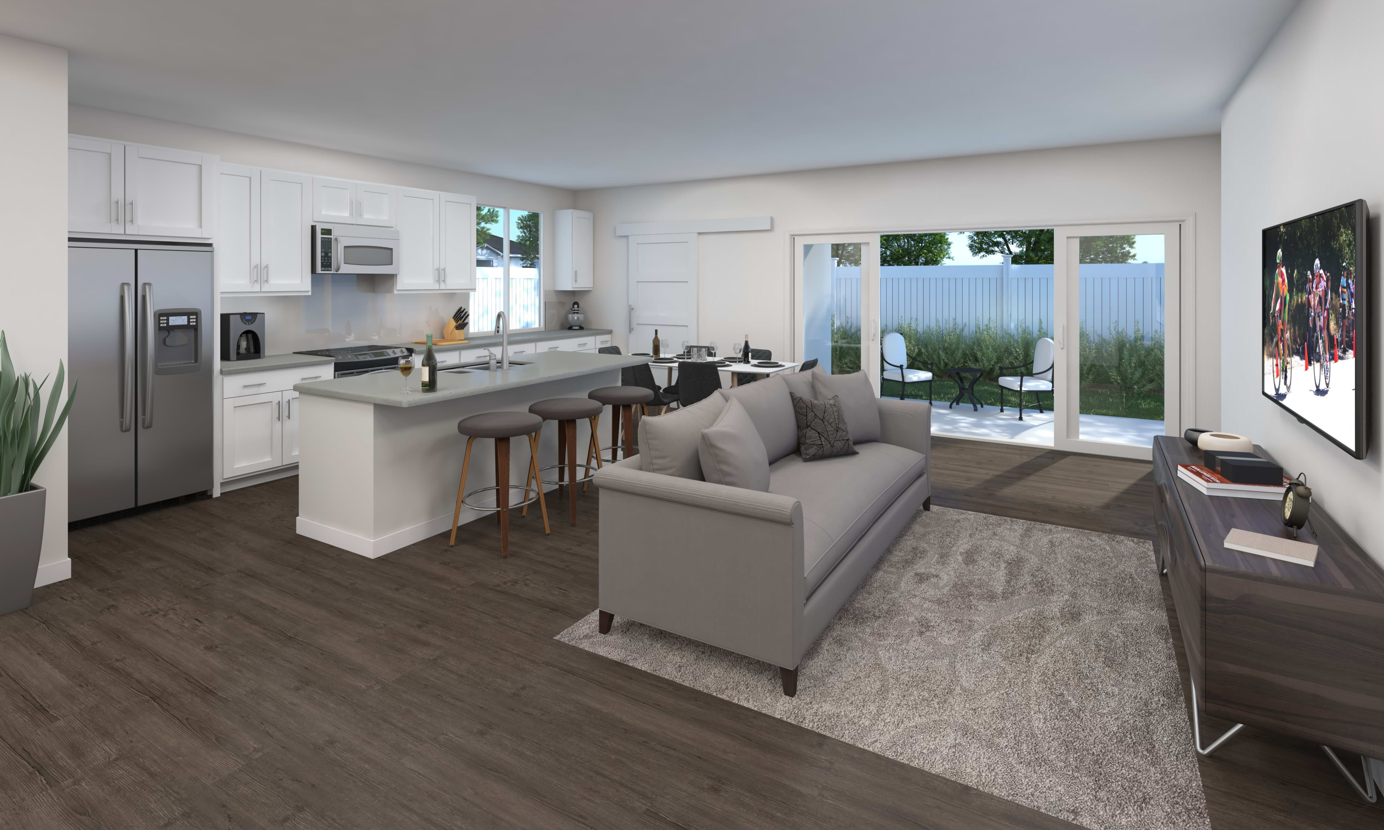 In unit view of a new home at EVR Porter in Maricopa, Arizona