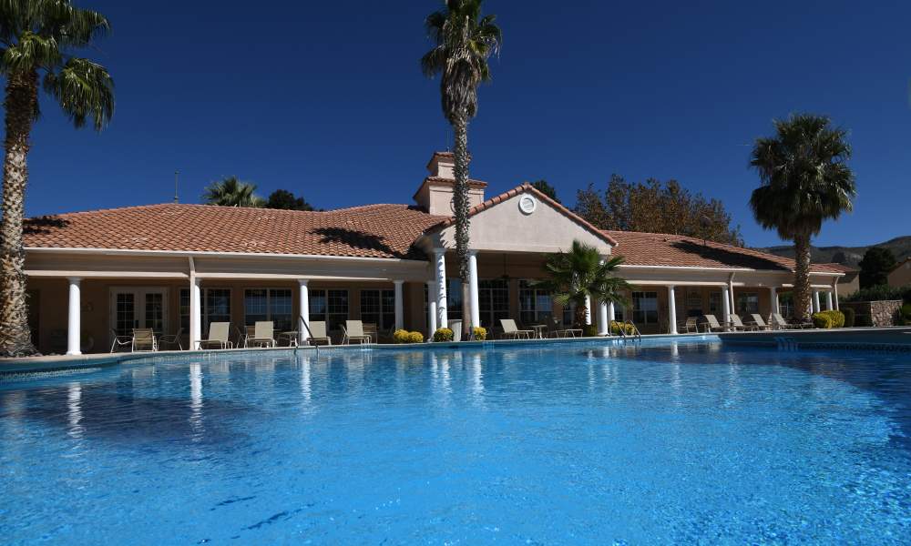 Swimming pool at Las Ventanas in Alamogordo, New Mexico