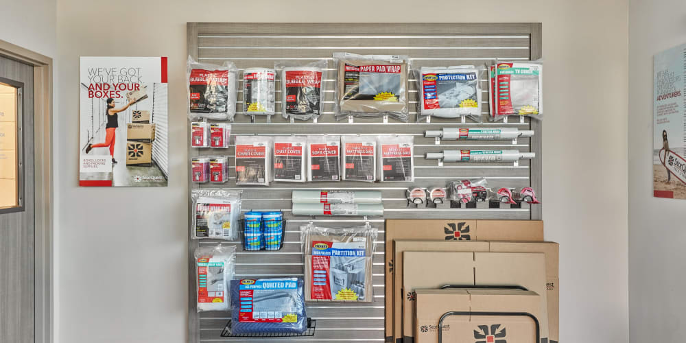 Packing supplies available at StorQuest Self Storage in New York, New York