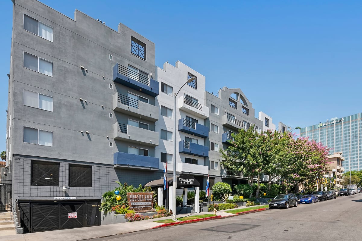 Apartments at Kingsley Drive Apartments, Los Angeles, California