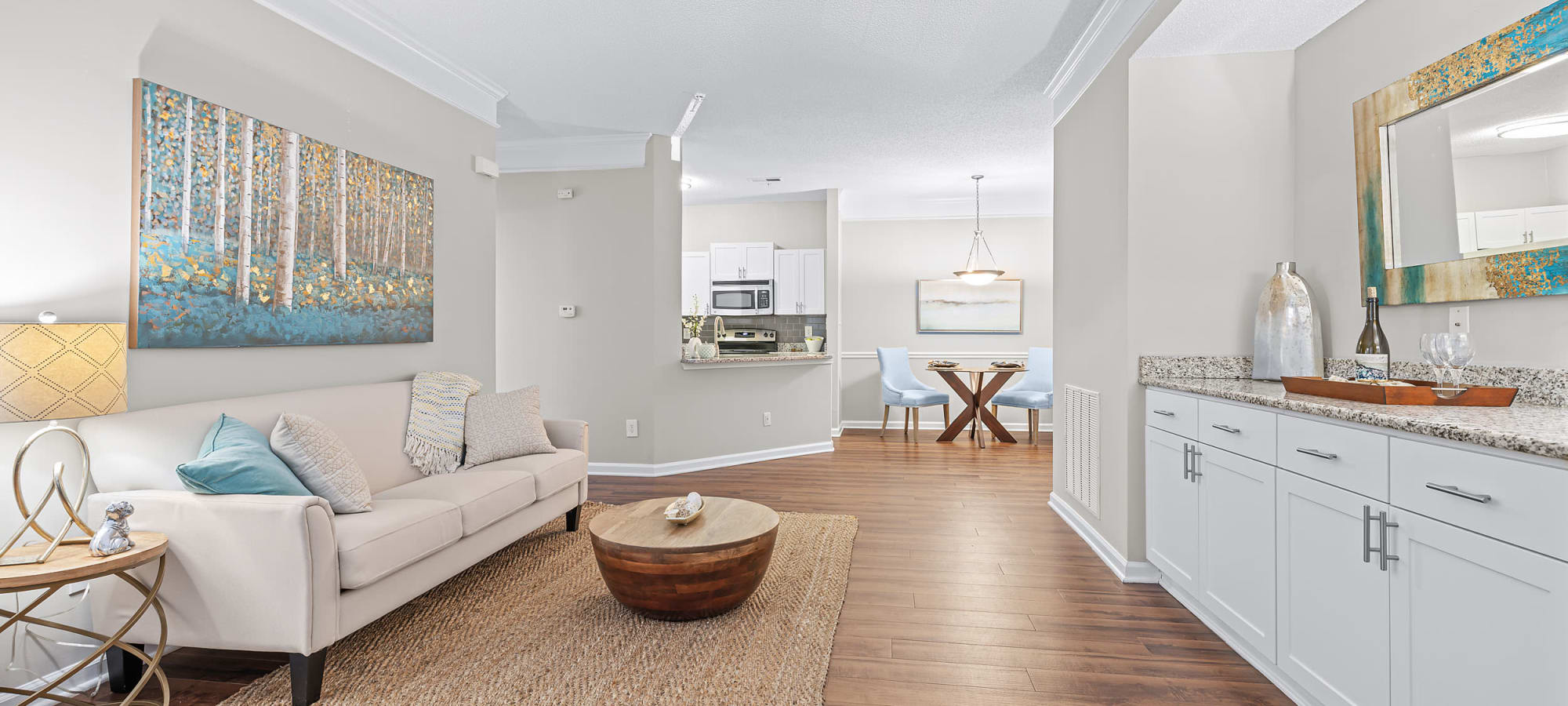 Floor plans at Marquis on Edwards Mill in Raleigh, North Carolina