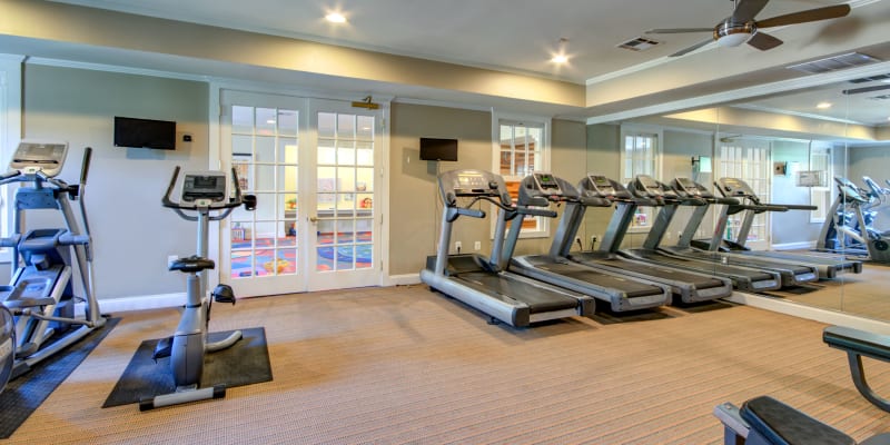 Fitness center at Masters Hill Historic in Quantico, Virginia