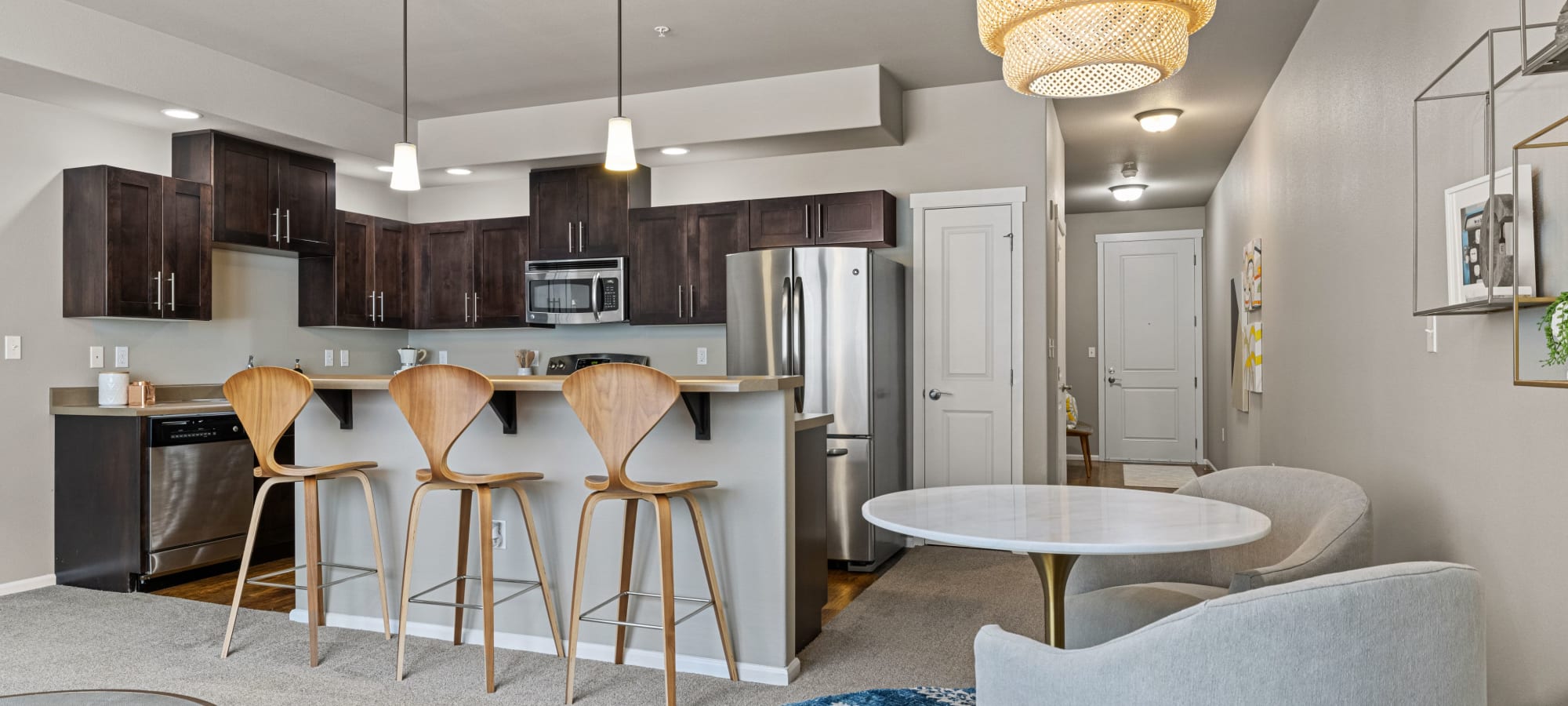 Floor plans at Copperline at Point Ruston in Tacoma, Washington