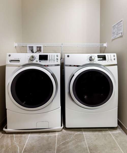 On-site laundry at Keyser Greene in Keyser, West Virginia