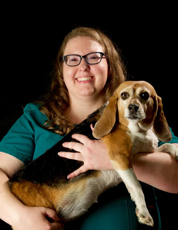 Emily at Arizona Avenue Animal Clinic in Chandler, AZ