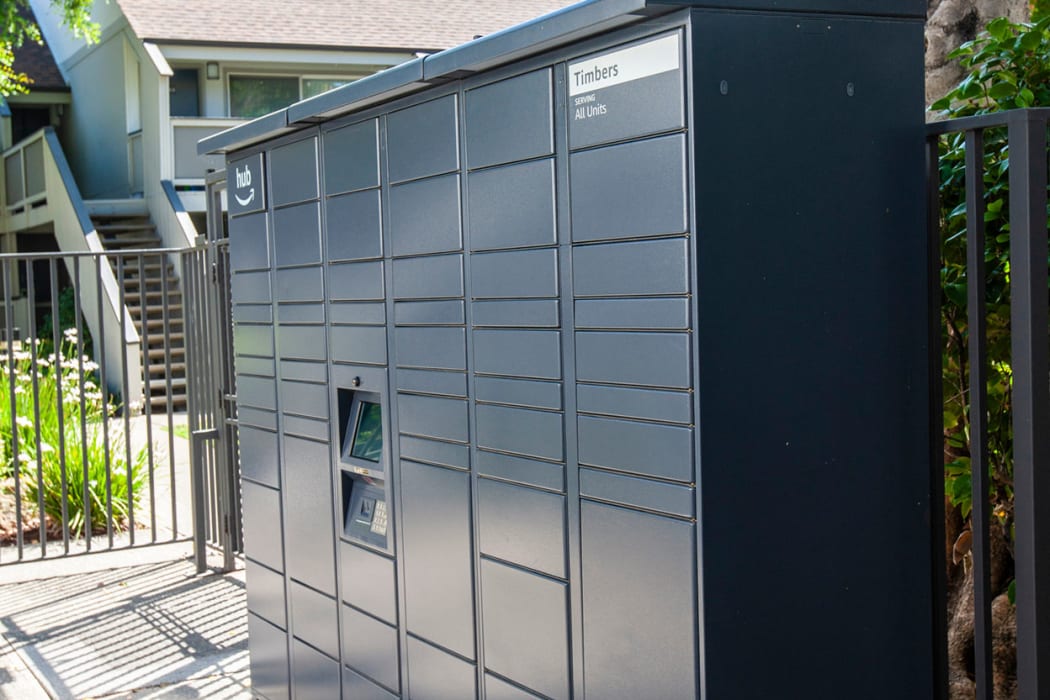 24-Hour package lockers