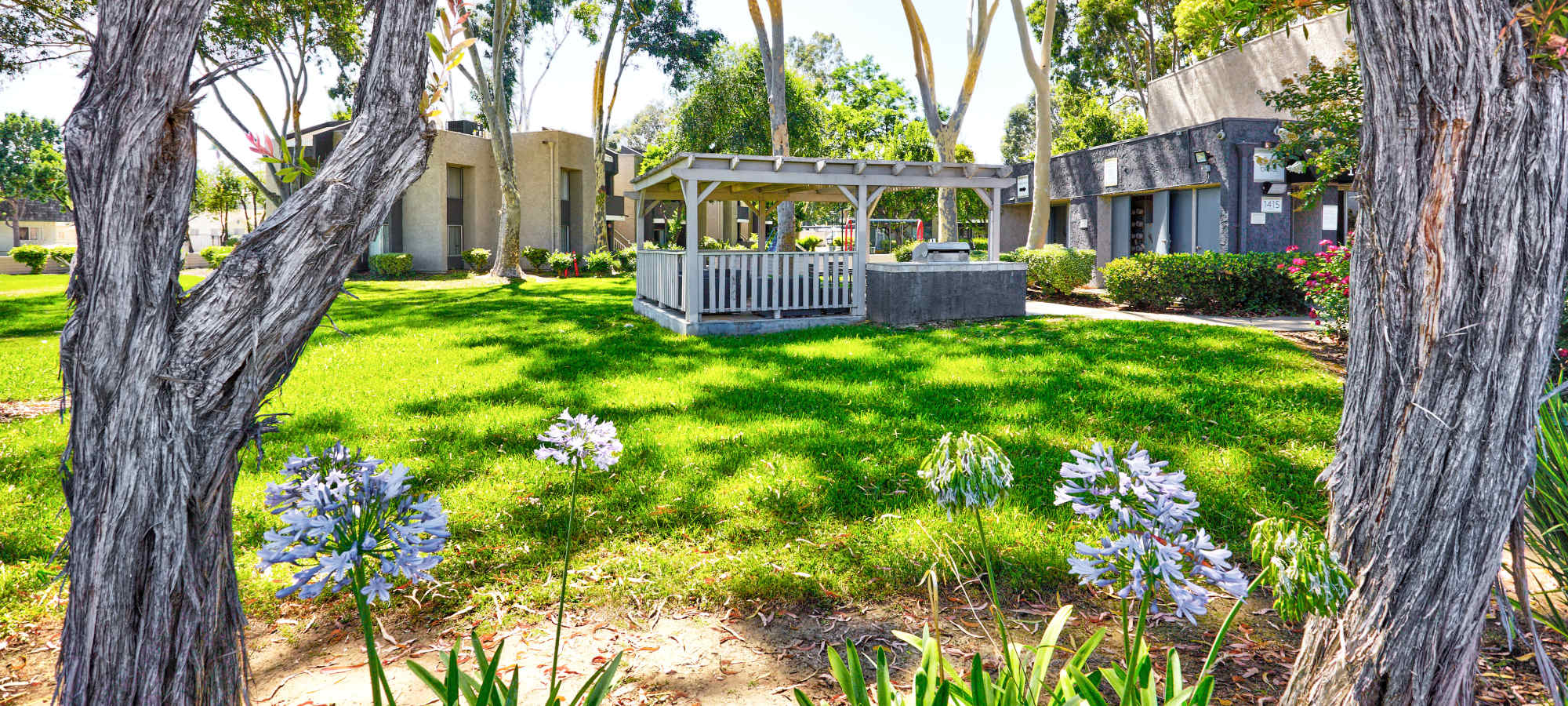 Apartments at San Gabriel Villa in Rosemead, California