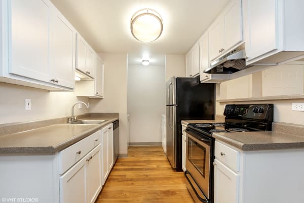Updated kitchen at Maybeck at the Bend