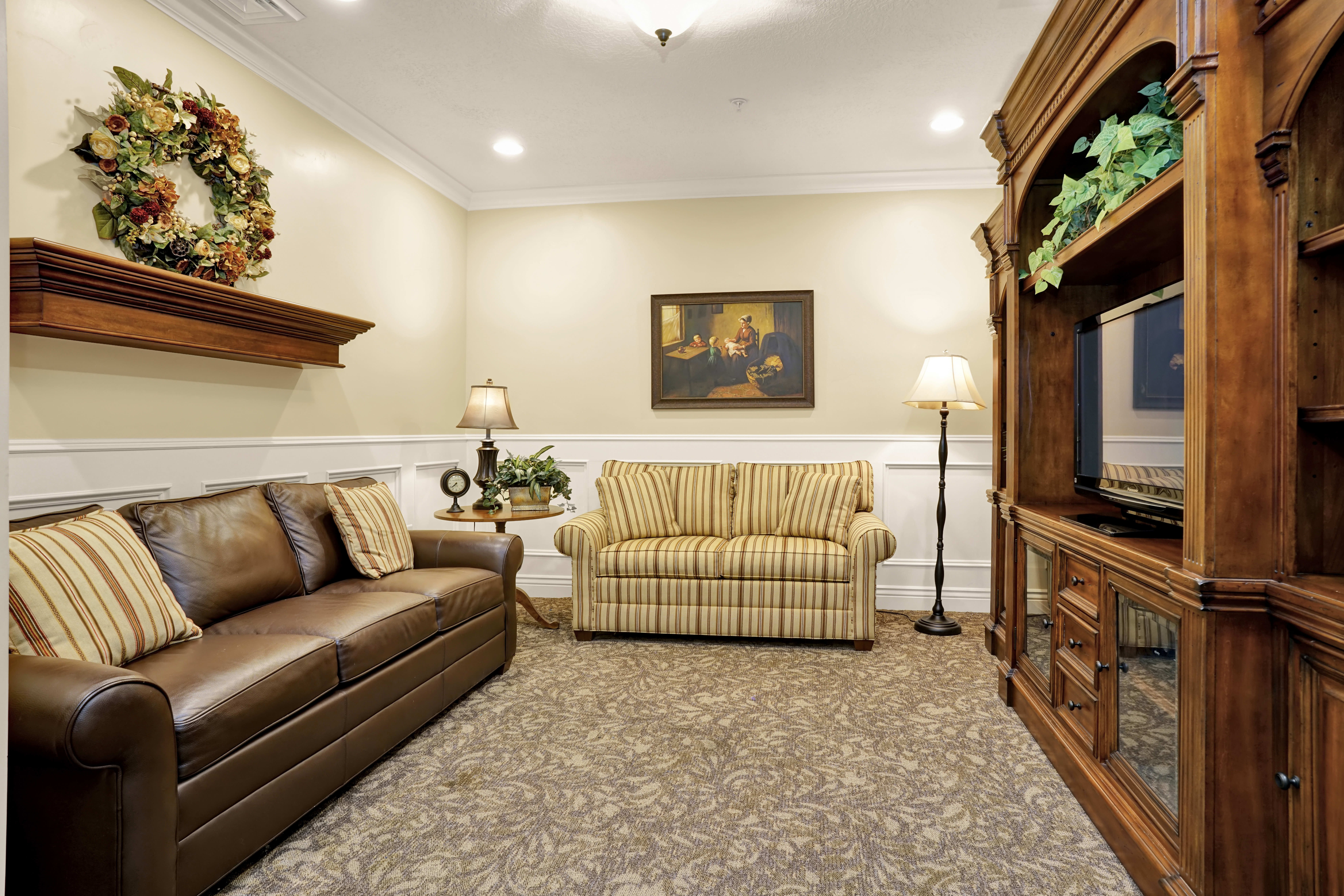 Respite care at the senior living community in Highland