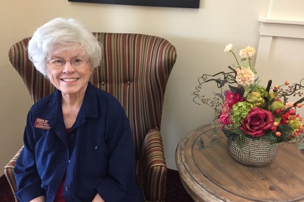 Dorothy Sanders at Wilshire Estates Gracious Retirement Living in Silver Spring, Maryland