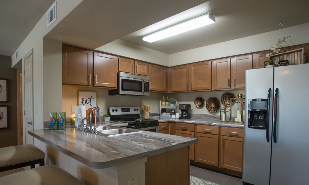 Kitchen at Tuscany Ranch in Waco, Texas