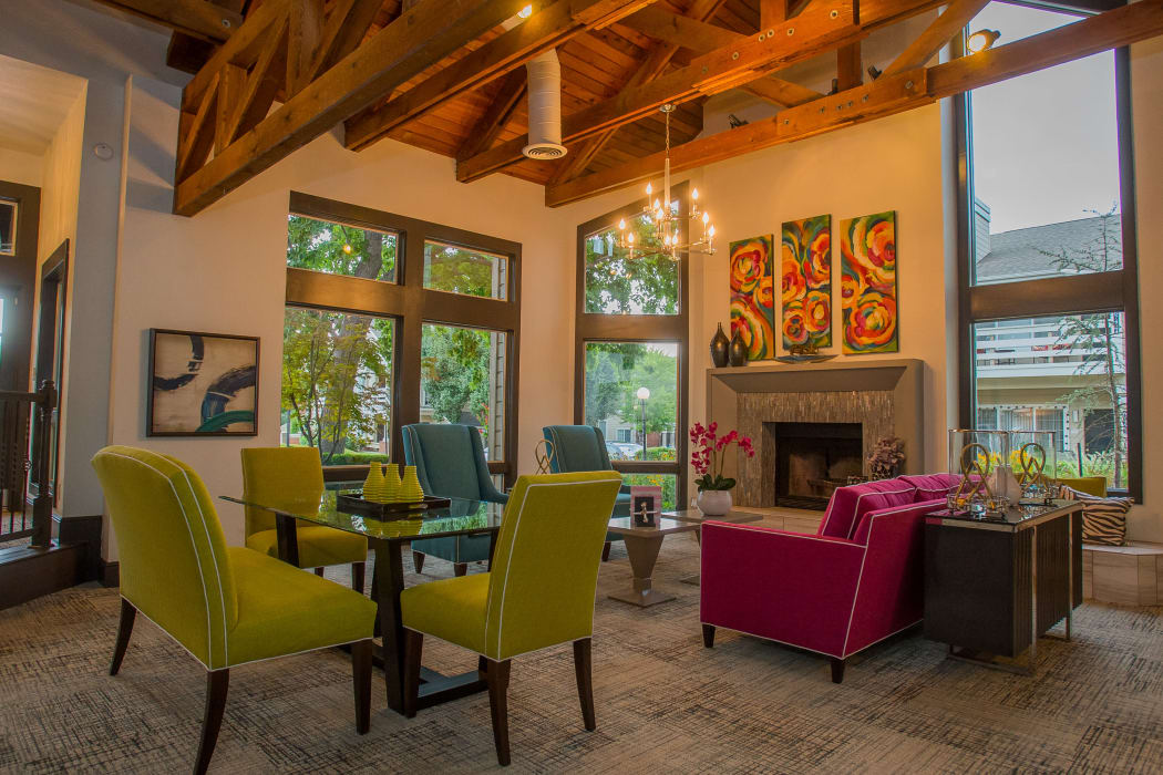 The clubhouse at The Courtyards in Tulsa, Oklahoma