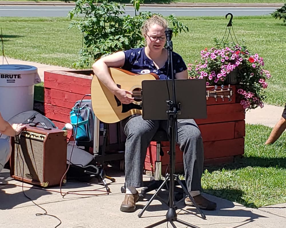Live Music at Landings of Blaine in Blaine, Minnesota.
