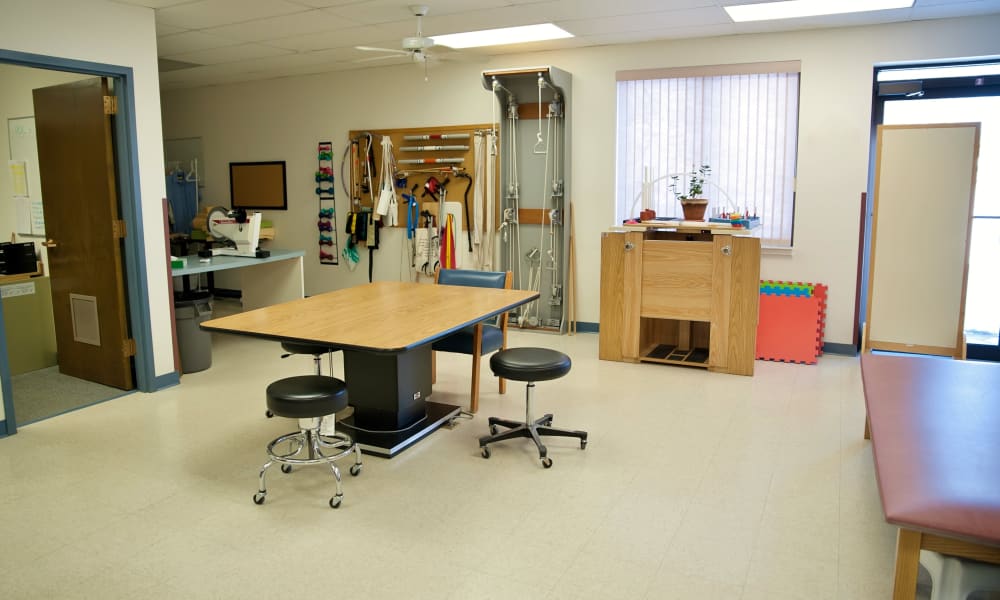 Rehab therapy room at Ingleside Communities in Mount Horeb, Wisconsin