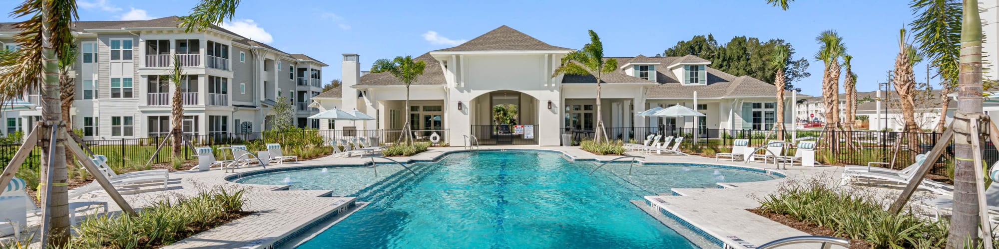 Pool View at  The Griffon Vero Beach in Vero Beach, Florida