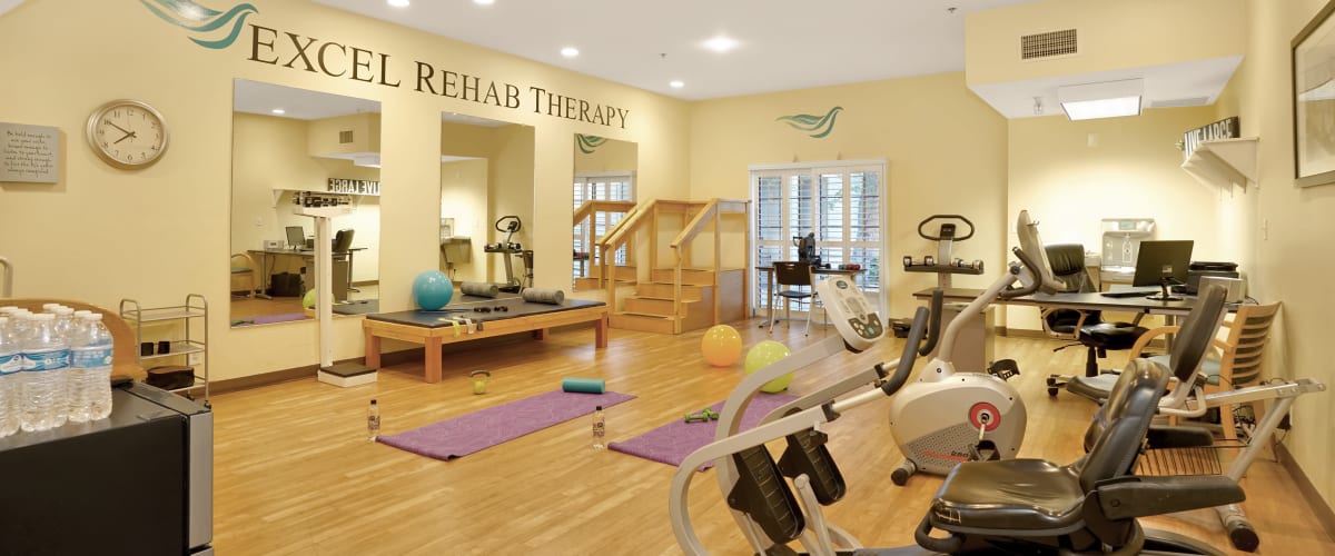 gym with rehab therapy at Cottonwood Creek in Salt Lake City, Utah