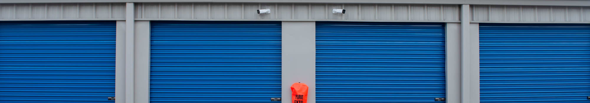 Outdoor storage at Atlantic Self Storage in Jacksonville, Florida