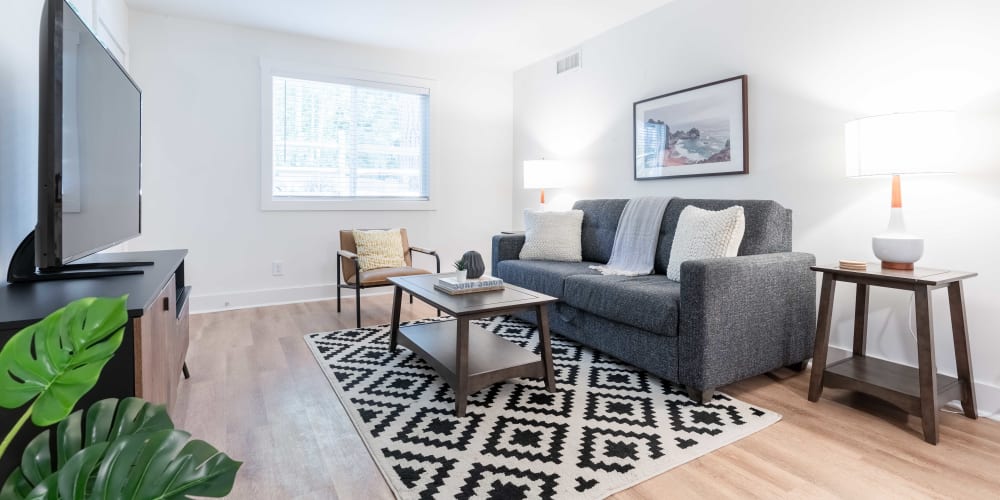 Apartment interior at The Motif by Morningside in Atlanta, Georgia