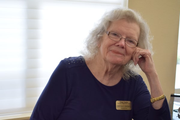 Sarah Banks at The Oaks Gracious Retirement Living in Georgetown, Texas