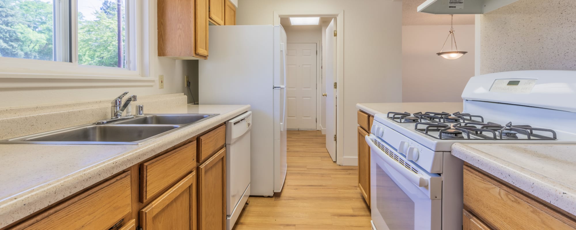 Kitchen at Davis Hill in Joint Base Lewis McChord, Washington