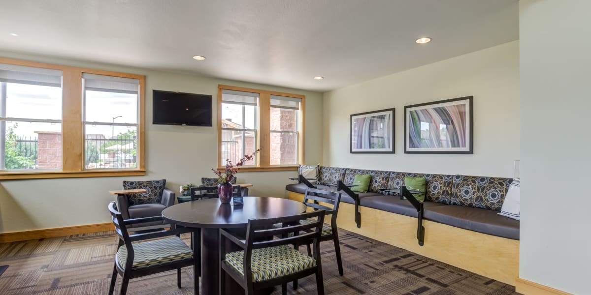 Modern Business room at The Greens at Van de Water in Loveland, Colorado