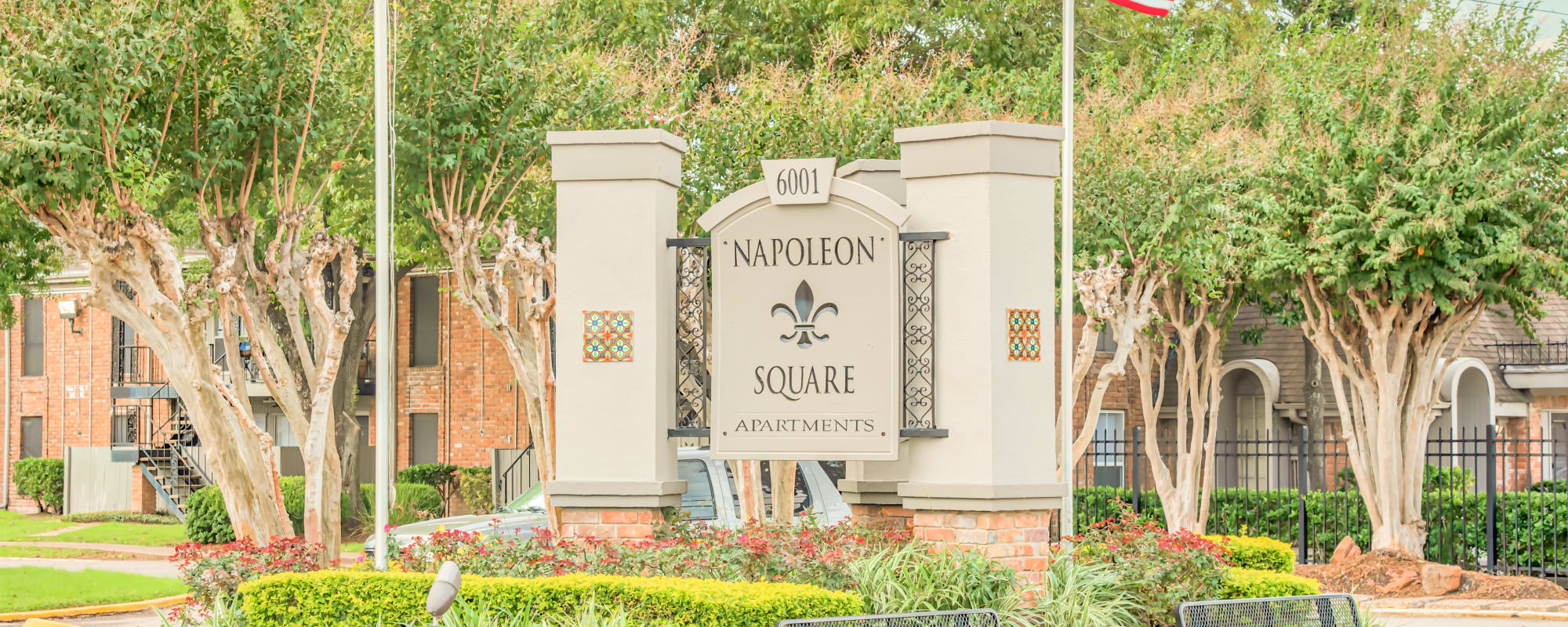 Houston, Texas, apartments at Napoleon Square Apartments