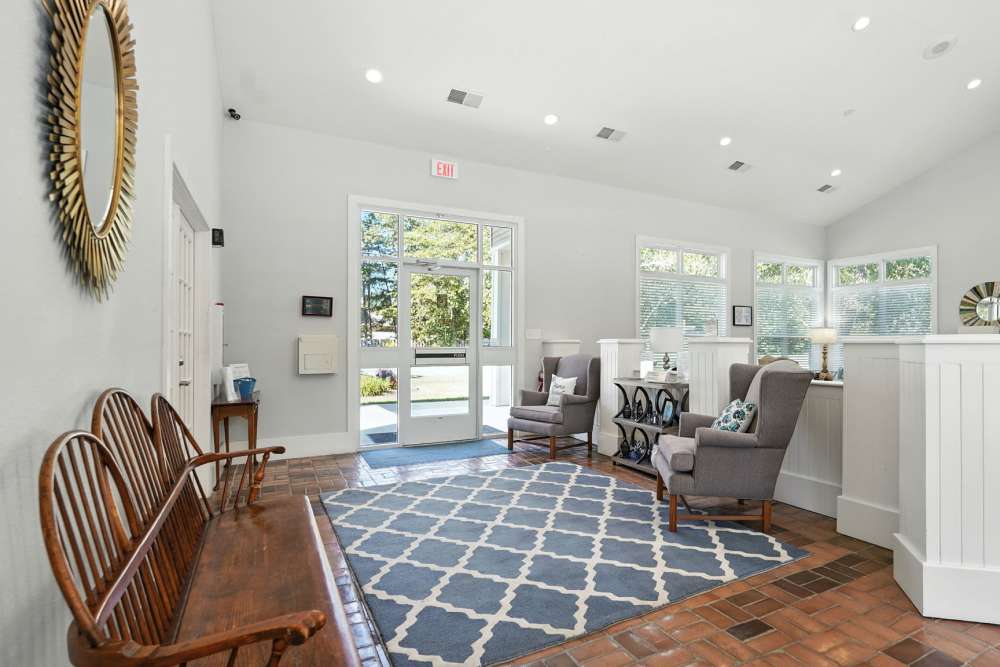 Community clubhouse at Monmouth Woods in King George,Virginia