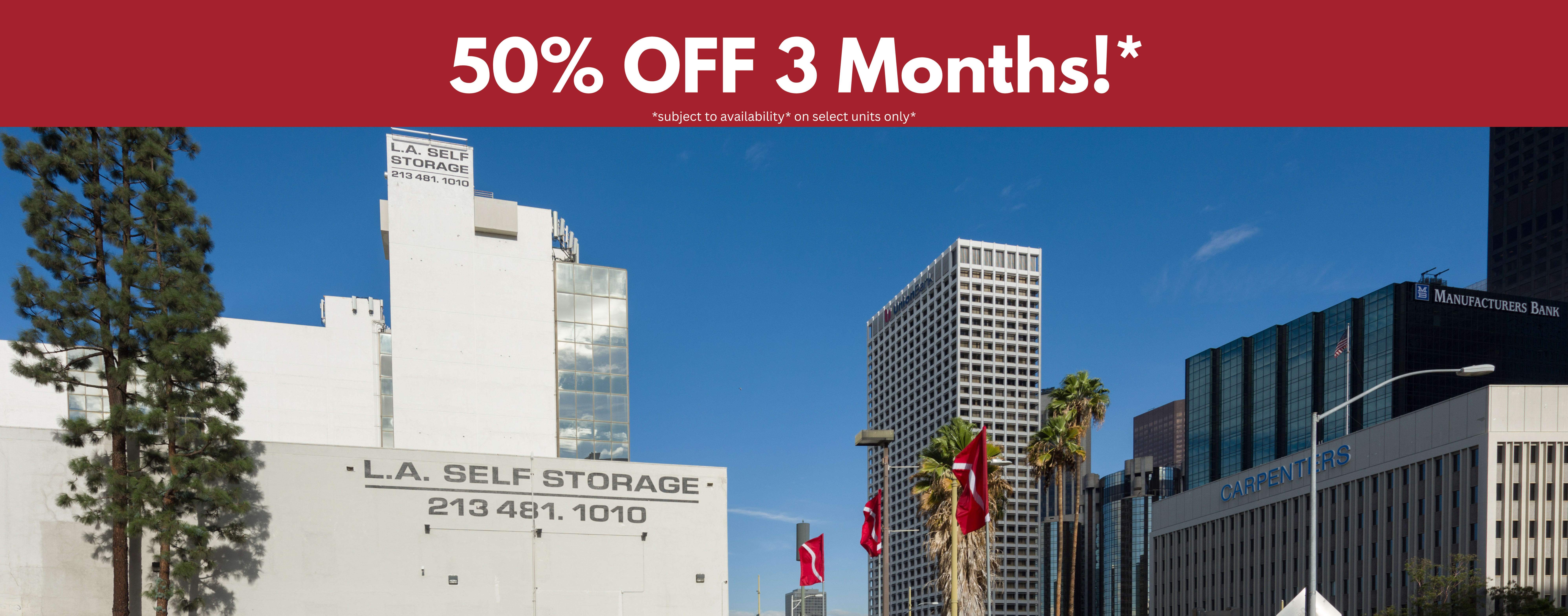 Self Storage latest hero at Los Angeles Self Storage in Los Angeles, California 
