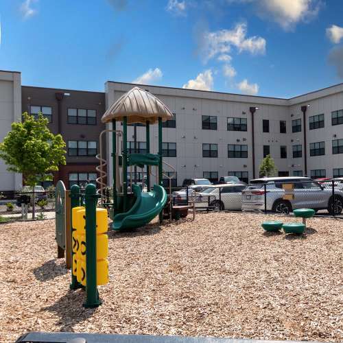 Playground at Proctor Place in Indianapolis, Indiana