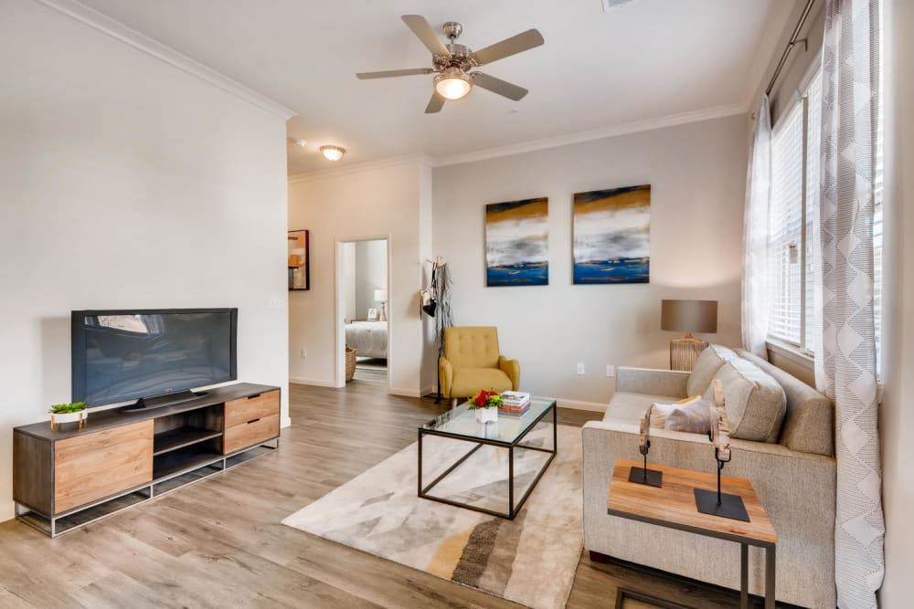 Living area at Avilla Northside