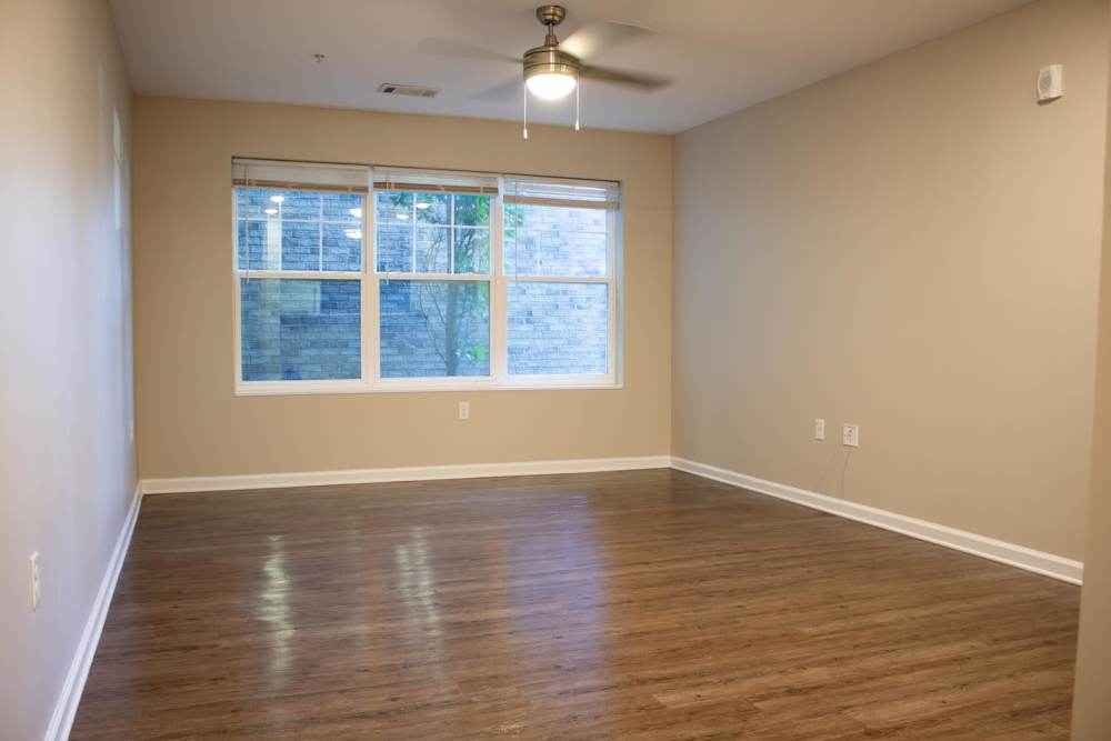 Unfurnished living area at Adair Court in Atlanta, Georgia