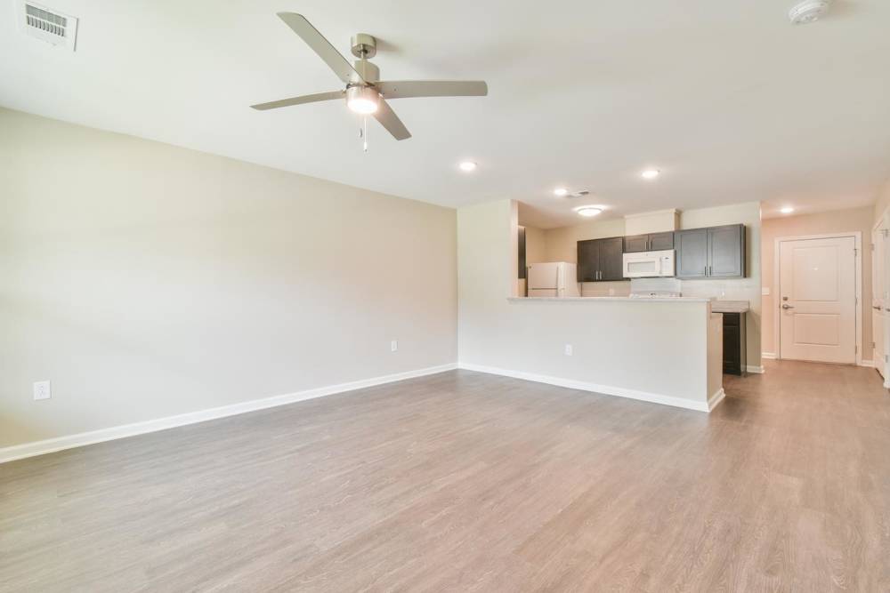 Spacious living area at Canaan Crossing in Madison. GA