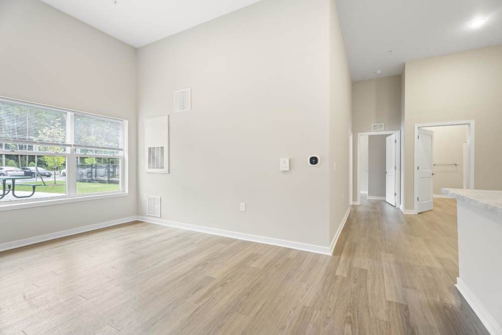 Spacious living area at Lambert Landing II in Chester, Virginia