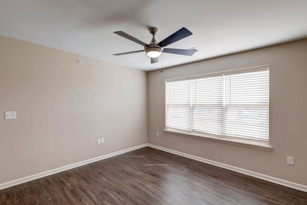 Unfurnished living room at Harpers Crossing in Plainfield. IN