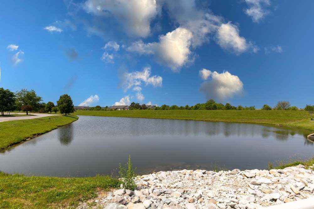 Lake view at Harpers Crossing in Plainfield. IN
