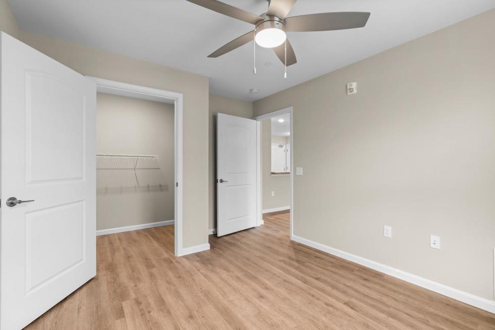 Bedroom with closet Millersview Crossing in Millersville, Maryland