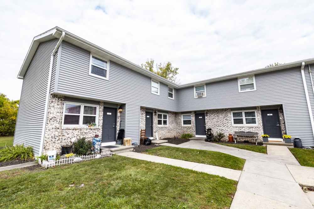 Greenery all around at Taylor Crossing in Green Bay, Wisconsin