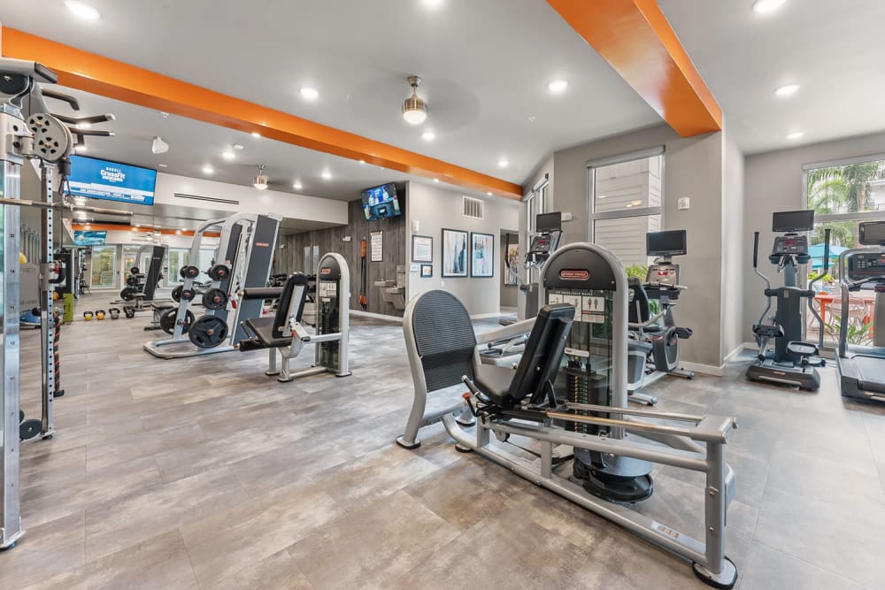 Fitness center at Havana Square, Tampa, Florida