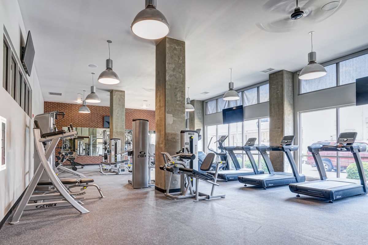 Community fitness center at The Nine in Louisville. KY