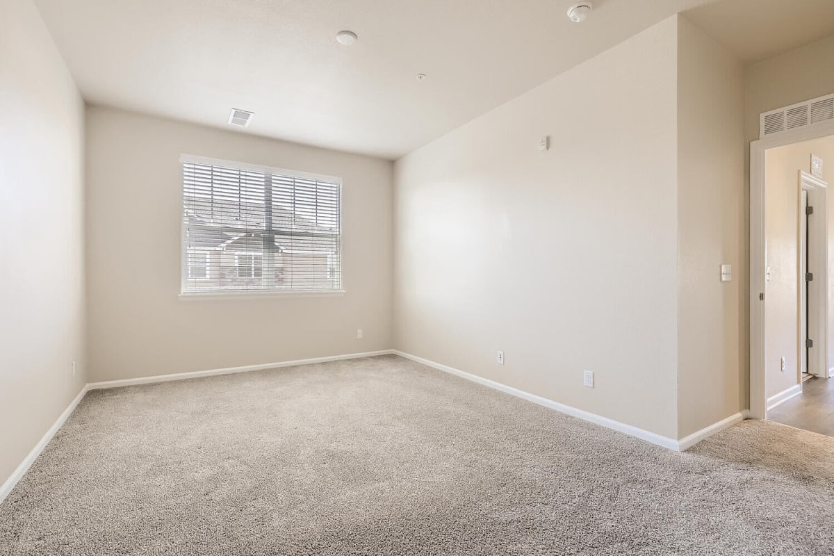 Cozy bedroom at Maple Leaf Townhomes in Arvada, Colorado