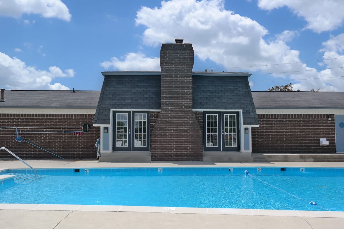 Pool at The Hermitage in Speedway, Indiana