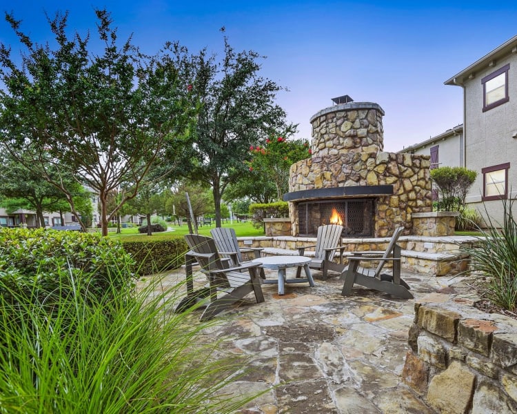 Spacious kitchen with plenty of counter space at Ranch ThreeOFive in Arlington, Texas