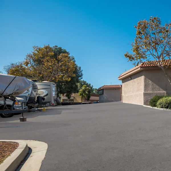 RV, Boat, and Auto storage at StorQuest Self Storage in Camarillo, California